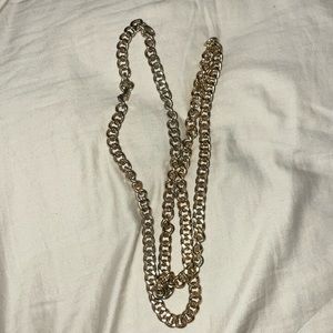 Costume gold thick chain